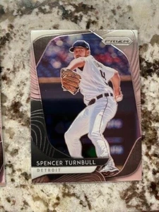 Tarjeta base Panini Prism Prizm 2020 Detroit Tigers Spencer Turnabull #75 - Imagen 1 de 1