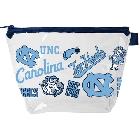 Women's North Carolina Tar Heels Medley Cosmetic Purse Pouch Cover