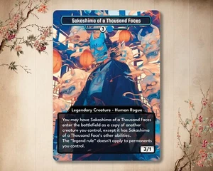 Sakashima of a Thousand Faces  - High Quality Custom [ Alternative Custom Art ] - Picture 1 of 1