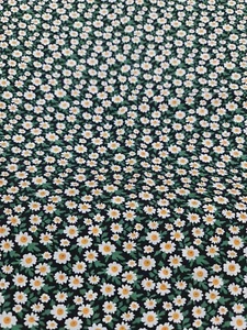 Small Floral Print Viscose Challis Light Soft Woven printed Dress making Fabric - Picture 1 of 4