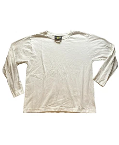 Vintage Dr. Martens Shirt Junior Large White Airwair Bouncing Solid USA Girls - Picture 1 of 8