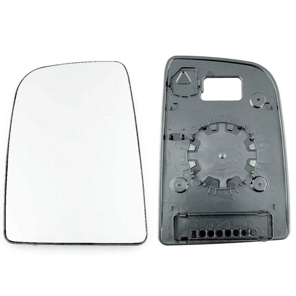 For Mercedes Sprinter 2006-2019 Upper Door Wing Mirror Glass Left Push On Round - Image 1 of 1