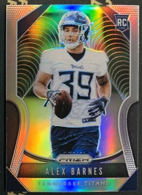 2019 Alex Barnes Panini Prizm Silver Prizm  Rookie SP - Image 1 of 2
