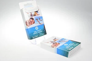 Hewlett Packard HP Zink Paper (2"x3") 20 sheet packs - Made for HP Sprocke #G520 - Picture 1 of 6