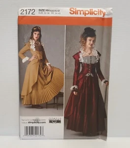 Simplicity 2172 Sewing Pattern - Misses Costume size 6-8-10-12 Uncut - Picture 1 of 2