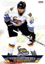 2011-12 Toledo Walleye #10 Brian Matte