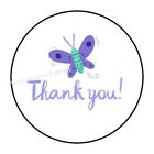 Thank You Butterfly Envelope Seals Labels Stickers Party Favors