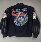 New York Yankees MLB Baseball Vtg World Series ‘99 Varsity Bomber Jacket Sweater