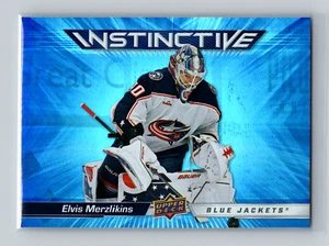 2023-24 UD Series 2 Instinctive - IN-16 ELVIS MERZLIKINS - Picture 1 of 2