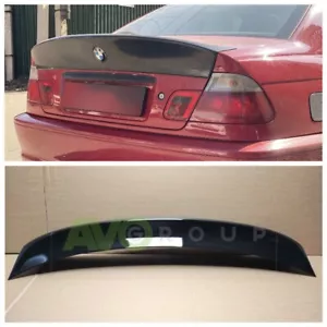 CSL Trunk Boot Lid Ducktail Spoiler for BMW 3 E46 Coupe ABS Gloss - Bild 1 von 9