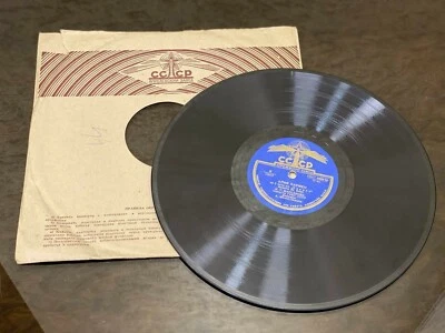 Rare Gramothone Record - Va! Laisse couler mes larmes/Air des cartes,  78RPM    - Image 1 of 4