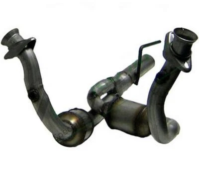 for 2002 2003 2004 Jeep Grand Cherokee 4.7 Engi Y Pipe Dual Catalytic Converters - Image 1 of 4