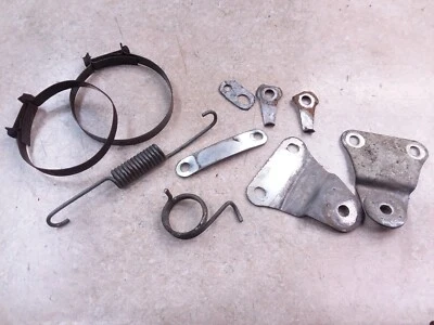 Lote de abrazaderas de resorte de soporte de marco mixto Kawasaki F7 Enduro 175 1974 de colección ANS-B202 Foto 1 de 4
