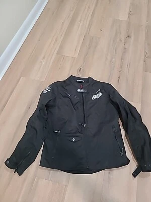 Chaqueta blindada Shift Envy motocross grande negra con chaleco Foto 1 de 4