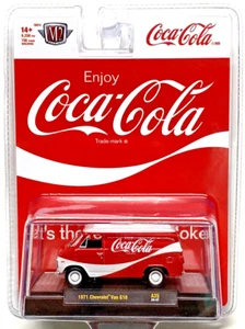 M2 Machines 1/64 Coca-Cola Release A35 1971 Chevrolet Van G10 - Picture 1 of 6