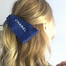 CHANEL large Hair Ribbon