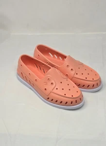 Zapato de barco Sperry Top Sider original flotador sin cordones melocotón para mujer - Imagen 1 de 12