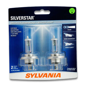 Sylvania SilverStar High Beam Low Beam Headlight Bulb for Mitsubishi Mirage oz