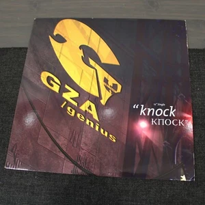 Wu Tang GZA / Genius Knock Knock 12" Vinyl Single Record - Imagen 1 de 5