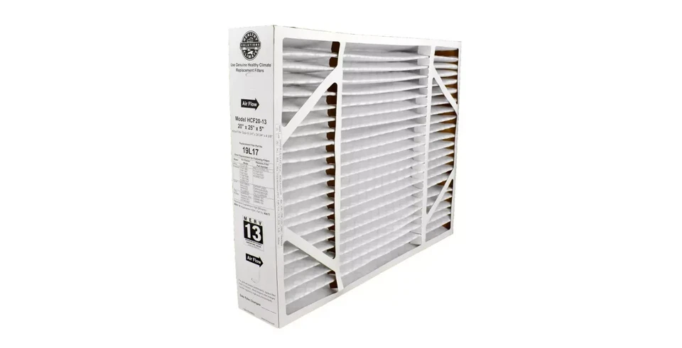 Lennox 19L17 - 20" x 25" x 5" Healthy Climate HCF20-13 Air Filter, MERV 13 - Image 1 of 1