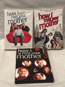 How I Met Your Mother Season 1-3 Good Used Condtition DVD 3 Box Sets - Picture 1 of 14