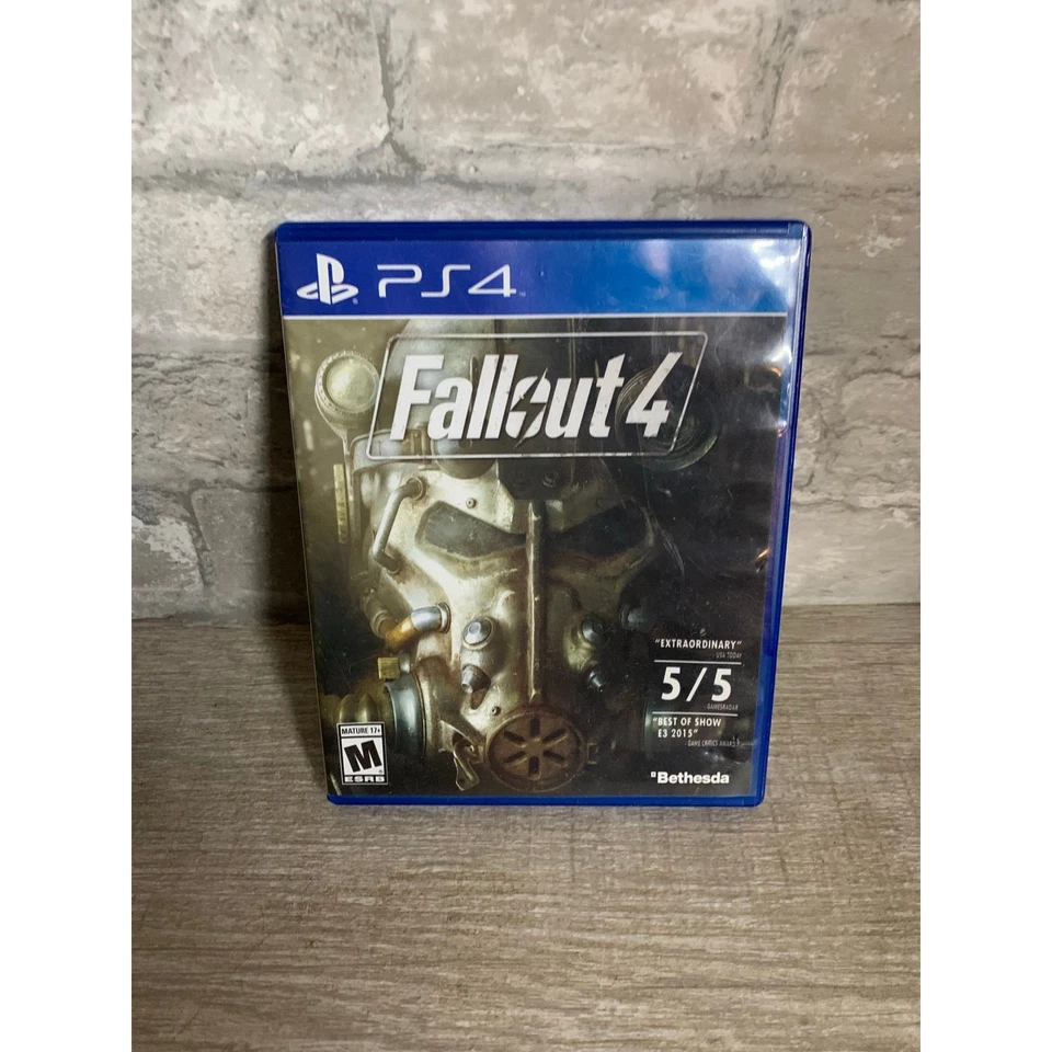 Ps4 Fallout 4 Extraordinary Bethesda Game Good Condition - Image 1 of 3