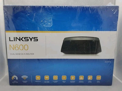 NEW Linksys E2500-NP N600 Dual-Band WiFi Router - Image 1 of 4
