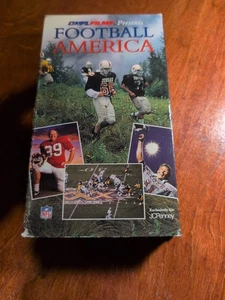 Vintage NFL Films Presents Football America VHS 1996 Collectors Item - Picture 1 of 4