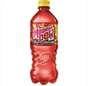Trolli Gummy Worm Mountain Dew 20oz Zero Sugar Edición Limitada - Imagen 1 de 2