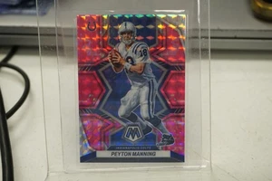 Peyton Manning Mosaic 2022 Camo Pink Mosaic Prizm - Picture 1 of 2
