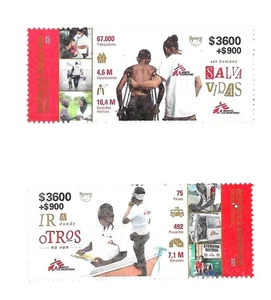#75416 ARGENTINA 2025 EDICIÓN CONJUNTA UPAEP SALUD MÉDICOS SIN FRONTERA MNH - Imagen 1 de 2