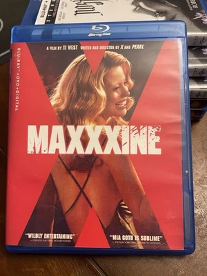 Maxxxine (Blu-ray+DVD+Digital Code) ⚠️OPEN BOX⚠️ - Image 1 of 2