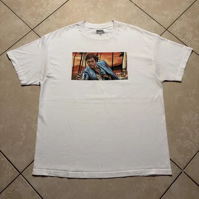 Camisa DGK Scarface Para Hombres XL Tony Montana Gráfica Camiseta Película Monopatín Patín XL Foto 1 de 4