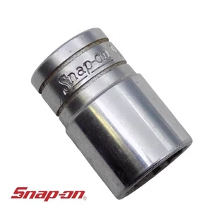 Snap-on Tools SW221 1/2" Drive SAE 12 puntos poco profundo 11/16" enchufe cromado buen estado EE. UU. - Imagen 1 de 1