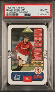 🔥RARE🔥 1996 HASBRO SUBBUTEO SQUADS ⚽️ DAVID BECKHAM ⚽️ PSA 10 - Picture 1 of 2