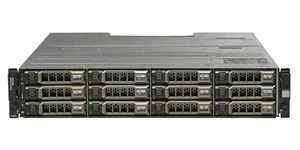 Baie de stockage Dell PowerVault MD3200 12x3,5" 2x contrôleur SAS 2x rails d'alimentation - Photo 1/1