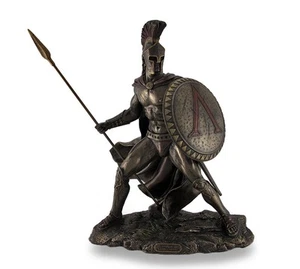 Leonidas, Greek Warrior King, Bronzed Sculptural Statue - Picture 1 of 4