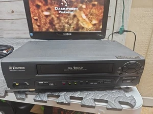 Emerson EWV401A Video Cassette Recorder DA-4Head VCR VHS - No Remote - Picture 1 of 6