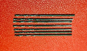 7x Morse GW 3/64" HSS Straight-Shank Drills, 1-3/4" Long, USA Made 7 Pack - NEW - Picture 1 of 2