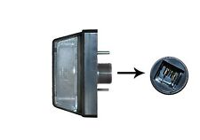 Produktbild - Kennzeichenbeleuchtung mit Lampenträger 1650940 Hinten Links / Rechts für Fiat
