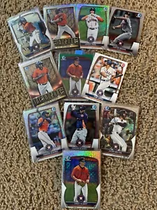 HOUSTON ASTROS 2023 Bowman Draft/Chrome PICK A PLAYER π₯βΎοΈπ₯ $1.00-$7.50 - Picture 1 of 9