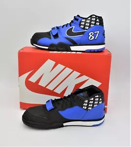 NEW NIKE AIR TRAINER 1 MID SOA MEN'S SHOES SIZE 12 HYPER COBALT AQ5099-400 - Picture 1 of 6