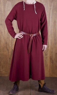Túnica Medieval Manga Larga Renacimiento Vestido Recreación LARP Disfraz Juegos con disfraces Foto 1 de 2