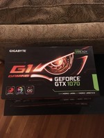 GEFORCE GTX VR READY 1070 G1 GAMING WINDFORCE OC EDITION 8GB GDDR5 3X FANS