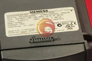 1PCS USED SIEMENS INVERTER 6SE6430-2UD31-5CA0 6SE6 430-2UD31-5CA0 - Picture 1 of 5
