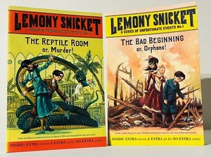 Lemony Snicket's A Series of Unfortunate Events #1 & 2 Paperback - Picture 1 of 7