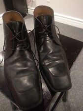 Louis Vuitton Damier Graphite Canvas Ankle Boots 