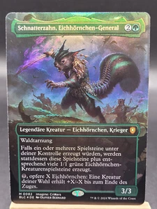 1x Chatterfang, Squirrel General - FOIL - German - FBB - EDH - Vintage #2654 - Picture 1 of 2