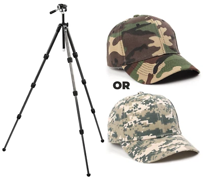 Vortex Optics Summit Carbon II Tripod Kit with Free Hat Bundle - Image 1 of 4