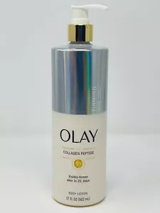 Olay lozione corpo idratante rassodante collagene peptide vitamina B3 17 oz NUOVO - Foto 1 di 2